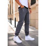 by fiyaka fashion Erkek Paçası Lastikli Rahat Kullanım Kot Pantolon