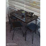 By Hakan Aşkın Siyah Metal Ayaklı 60X90 Cm Kalınlıklı (Tek Masa) Black Marblemutfak - Balkon - Çalışma Masası