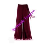 BY HANDE TASARIM Bordo Sifon Pantolon