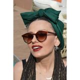 By Harmony BH 2180 03 Unisex Güneş Gözlüğü, Oval Çerçeve, Kahverengi Degrade Cam, UV400 Koruma