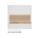 BY İSTANBUL 6cm Laminat Süpürgelik 25 Mt 10 Adet Finiş Folyo Kaplama Gölevi Meşe