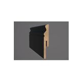 By Istanbul Bute Siyah Lake Pvc Kaplama 10CM Galata Parke Süpürgelik SB10