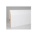 BY İSTANBUL Lake Pvc Kaplama Saten Beyaz 10 Cm Parke Süpürgelik ( 10 Adet) 25 Mt -bergama