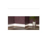 BY İSTANBUL Yalı Serisi Lake Beyaz Led Kanallı Model Ledli 12cm Pvc Süpürgelik Beyaz LD 12 BEYAZ