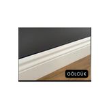 BY İSTANBUL Yalı Serisi Lake Saten Beyaz Pvc Süpürgelik B12 Gölcük Serisi Pvc B12-GÖLCÜK