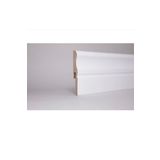BY İSTANBUL Yalı Serisi Saten Beyaz 10cm Pvc Süpürgelik U10