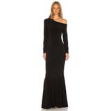 By Kul Design Kadın Maxi Elbise siyah-M