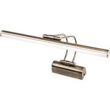 By-Lamp Eskitme Gold Ayna Üstü 50 cm LED Banyo Aplik Duvar Ayna Resim Tablo - Altın