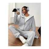 By Layina KADIN Eşofman Takımı - Fermuarlı Sweatshirt & Lastik Paça Eşofman Altı