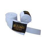 By Leon 1982 Beyaz Elastik Boks Kick Boks ve Muay Thai Bandajı 3,5 Metre Koruma Amacıyla Kullanılır