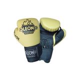 By Leon 1982 Blade Training Boks, Kick Boks ve Muay Thai Eldiveni, 8 oz, Limon Sarısı, Bandaj ve Dişlik Seti