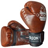 By Leon 1982 Blade Training Boks, Kick Boks ve Muay Thai Eldiveni Antik Kahve Renkli (10 oz, Kahverengi)