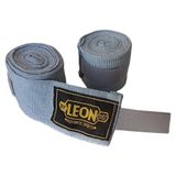 By Leon 1982 Elastik Boks, Kick Boks ve Muay Thai Bandajı 3,5 Metre (Gri, 3,5 Metre)