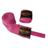By Leon 1982 Elastik Boks, Kick Boks ve Muay Thai Bandajı 3,5 Metre (Pembe, 3,5 Metre)