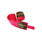 By Leon 1982 Elastik Boks, Kick Boks ve Muay Thai Bandajı, Özel Dokuma, 3,5 Metre, Kırmızı, Çift