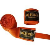 By Leon 1982 Leon 3,5 Metre Elastik Muay Thai Kickboks ve Boks Bandajı 135 inch BYL2001 - Turuncu