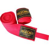 By Leon 1982 Leon 4,5 Metre Elastik Muay Thai Kickboks ve Boks Bandajı 180 inch BYL2002 - Kırmızı