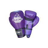 By Leon 1982 Leon Blade Training Boks, Kick Boks ve Muay Thai Eldiveni, Mor, 8 oz, Unisex
