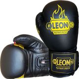 By Leon 1982 Leon Blade Training Boks, Kick Boks ve Muay Thai Eldiveni Siyah - 10 oz