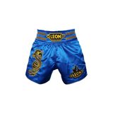 By Leon 1982 Leon Dragon Muay Thai Ve Kick Boks Şortu Mavi