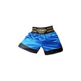 By Leon 1982 Leon Gold Star Muay Thai Kick Boks Şortu Mavi