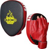 By Leon 1982 Leon Wall Parmaklı Ellik Lapa Taekwondo ve Boks Lapası BYL5007 Siyah Kırmızı