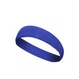 By Leon 1982 Sporcu Havlu Kafa Bandı, Alın Ter Bandı Headband, Mavi