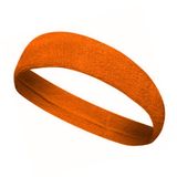 By Leon 1982 Sporcu Havlu Kafa Bandı Alın Ter Bandı Headband - Standart - Turuncu