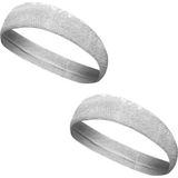 By Leon 1982 Sporcu Havlu Kafa Bandı -Ter Bandı Headband - Standart - Beyaz