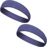 By Leon 1982 Sporcu Havlu Kafa Bandı -Ter Bandı Headband - Standart - Lacivert