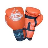 By Leon 1982 Turuncu Leon Blade Training Boks Kick Boks ve Muay Thai Eldiveni Suni Deri - 10 oz