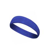 By Leon 1982 Voven Sporcu Havlu Kafa Bandı, Alın Ter Bandı Headband Mavi Vovenkafabandı