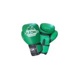 By Leon 1982 Yeşil Leon Training Boks, Kick Boks ve Muay Thai Eldiveni Yeşil Suni Deri - 8 oz