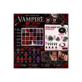 By MO Accessories Vampire Kiss Choker Kolye Yapım Seti – 24 Bölmeli Boncuk ve Siyah Takı Aparatları DIY Takı Tasarım Kiti
