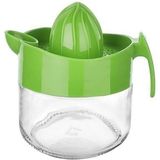By Nevser® 300ML Cam Hazneli Pratik Limon Narenciye Sıkacağı KC-405 - Renkli - 1