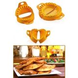 By Nevser® 3Lü Çiğ Börek Kurabiye Hamur İşi Ravioli Kesme Kalıbı Aparatı