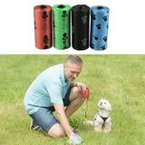 By Nevser® 4lü Evcil Hayvanlar Için Pati Desenli Kedi Köpek Kaka Poşeti Torbası