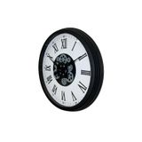 BY NEVSER Black Majesty 60 Cm Çarklı Duvar Saati C-6054B