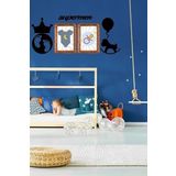 By Nevser® Deco103 Supermen Dekoratif Duvar Süsü Tablo Aksesuar Ahşap Tasarım Hediye Pano Sticker Seti