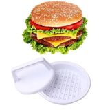 By Nevser® Hamburger Ve Köfte Şekillendirici Köfte Kalıbı Pratik Burger Pres Aparatı