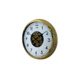 BY NEVSER Klasik Gold 60 Cm Çarklı Duvar Saati C-6005G