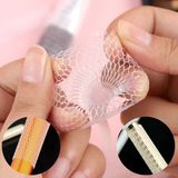 By Nevser® Makyaj Far Allık Kontür Eyeliner Fırça Malzemeleri Ürünleri Koruyucu File Kapak Örgü Kılıf S