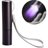 By Nevser® Mini Cep Boy USB Ile Şarj Olan Oje Kurutucu Para Kontol LED Uv Mor Işık El Feneri - 1 - Renkli