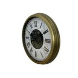 BY NEVSER Vintage Aurea 60 Cm Çarklı Duvar Saati C-6053E