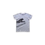 by nova airforcemarket FLY 111 Filo Pixels Of The Panthers Erkek Kısa Kollu T-shirt - Beyaz T124-BYZ|L