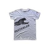 by nova airforcemarket FLY 111 Filo Pixels Of The Panthers Erkek Kısa Kollu T-shirt - Siyah T124|L