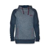 by nova airforcemarket FLY Airforce Yüksek Kapşonlu Sweatshirt Kadın - 3 - İndigo Mavi TE130K|M