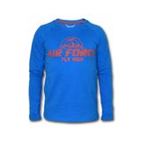 by nova airforcemarket FLY High Erkek Uzun Kollu Sweatshirt - Mavi TE085|S