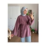 by nursel çiçek Kadın Trend Balon Kol Tunik _Modal Kumaş_ Dokusu Yumuşacık ( 38 40 42 44 Beden Arası Standar Beden )