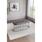 BY ORHAN GÜZEL SELENİT LÜKS PUF BENCH BANK 45*110